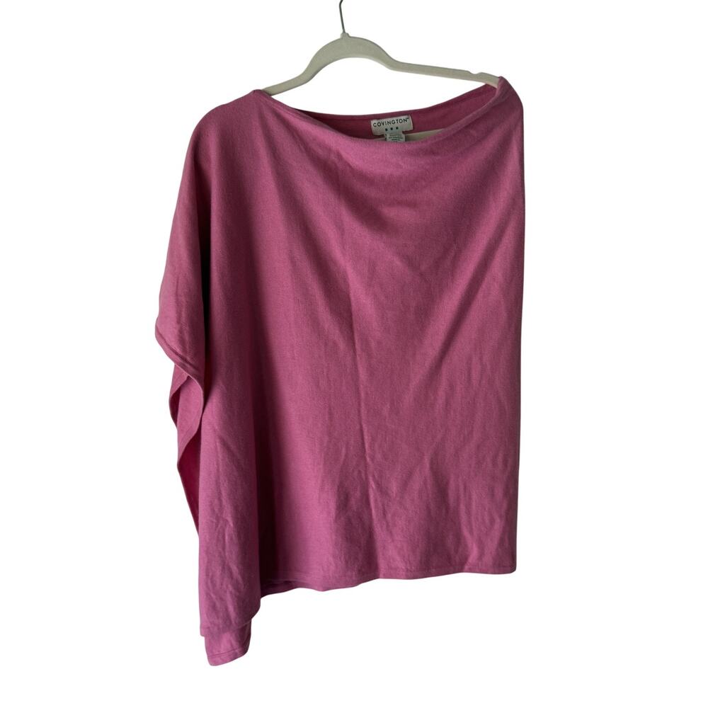 Covington Sweater Womens One Size Wool Angora Cashmere Blend Pullover UK‎ Made